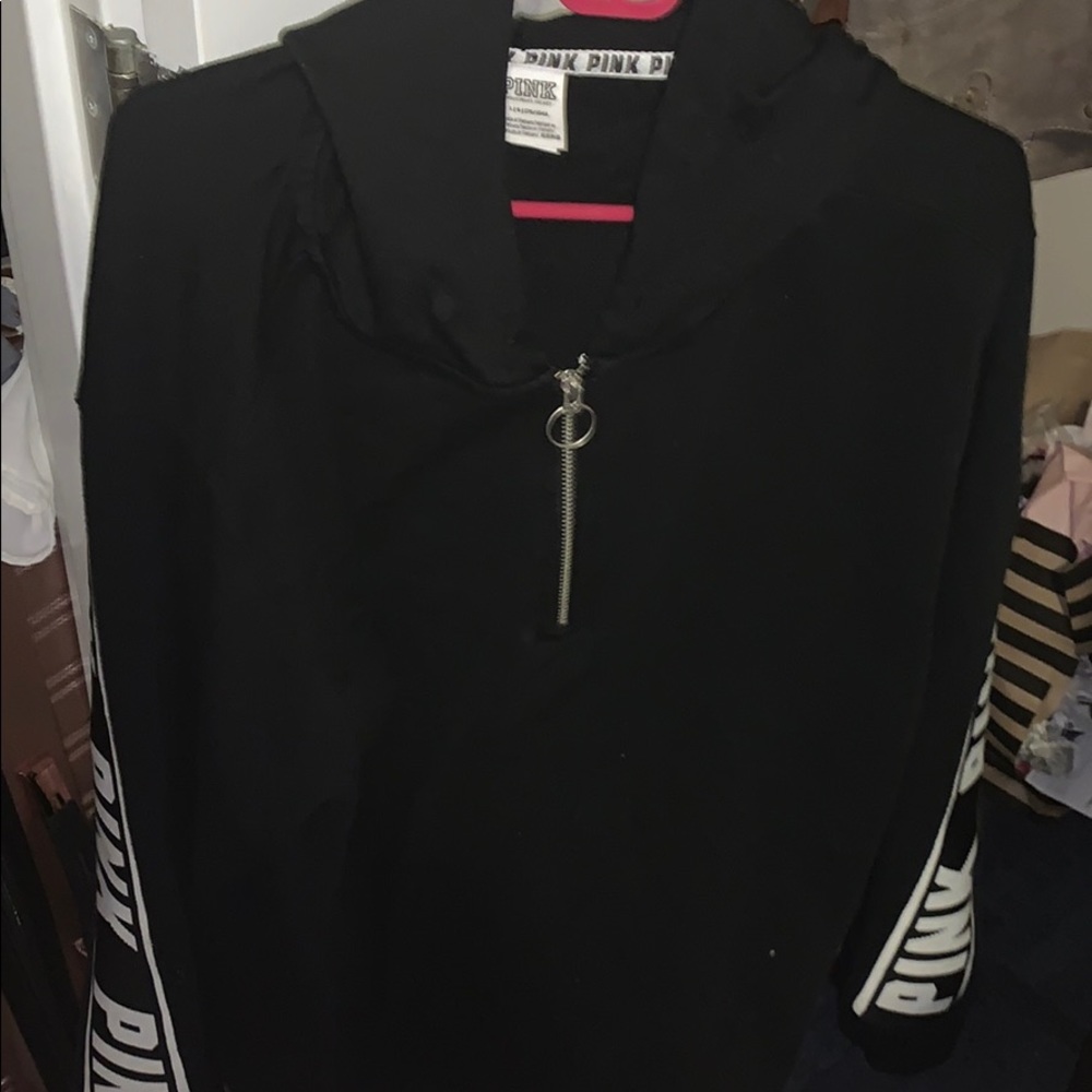 PINK Black hoodie